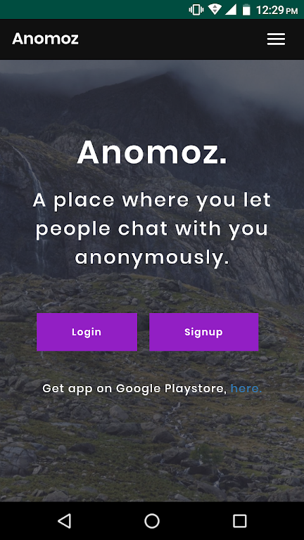  Anon Chat - Anomoz Softwares
